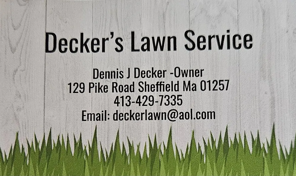 Affordable residential landscaping in Sheffield, MA by Decker's Lawn Service