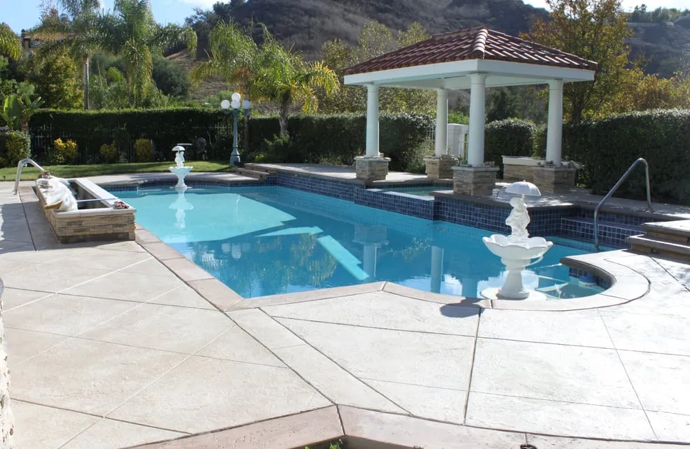 Custom landscape design for residential properties across Nuevo, CA - Deckrete Concrete Resurfacing