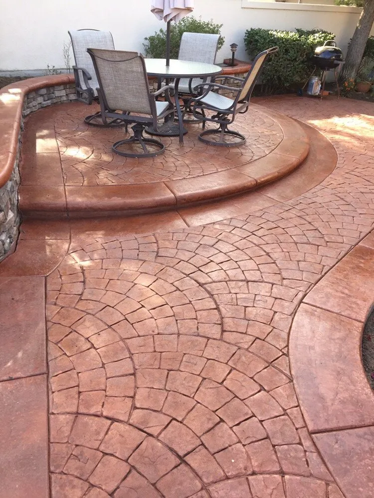 Professional garden landscaping in Nuevo, CA by Deckrete Concrete Resurfacing