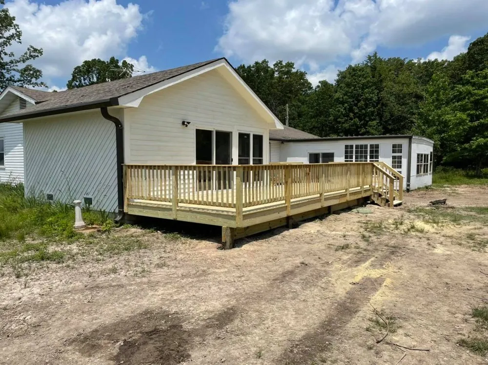 Reliable yard cleanup service for beautiful yards in Marshfield, MO by Decks Plus