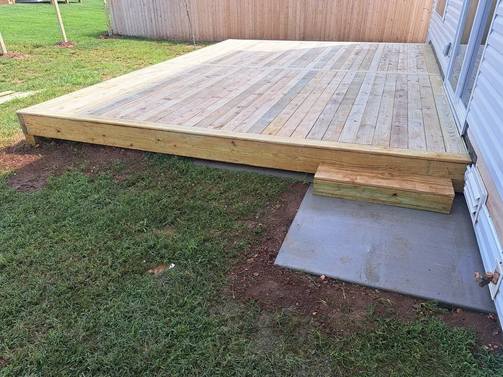 Professional yard maintenance with custom design across Marshfield, MO - Decks Plus