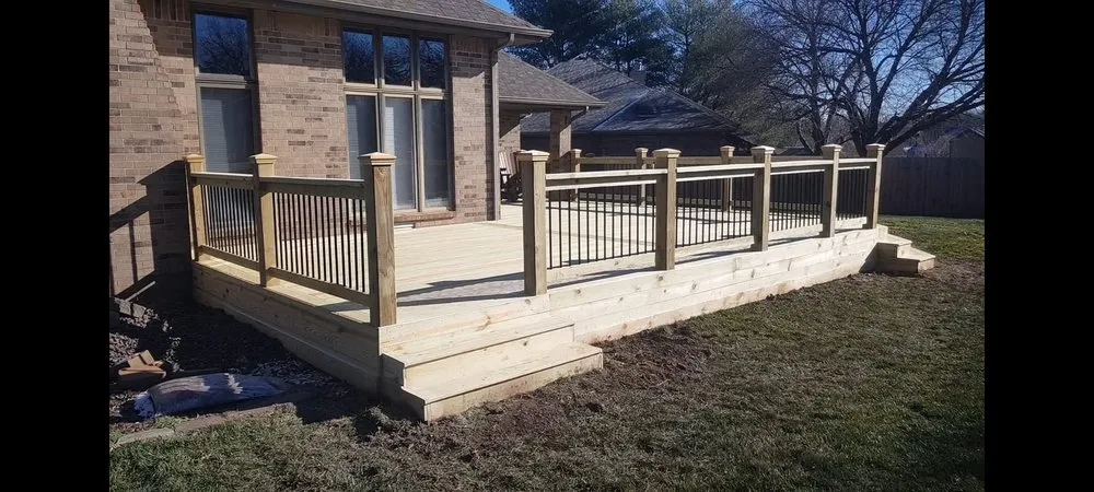 Expert garden landscaping near you in Marshfield, MO by Decks Plus