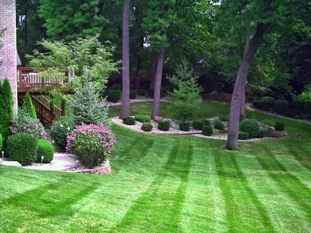 Affordable lawn mowing service in Bruce Twp, MI by DeClark's Landscaping