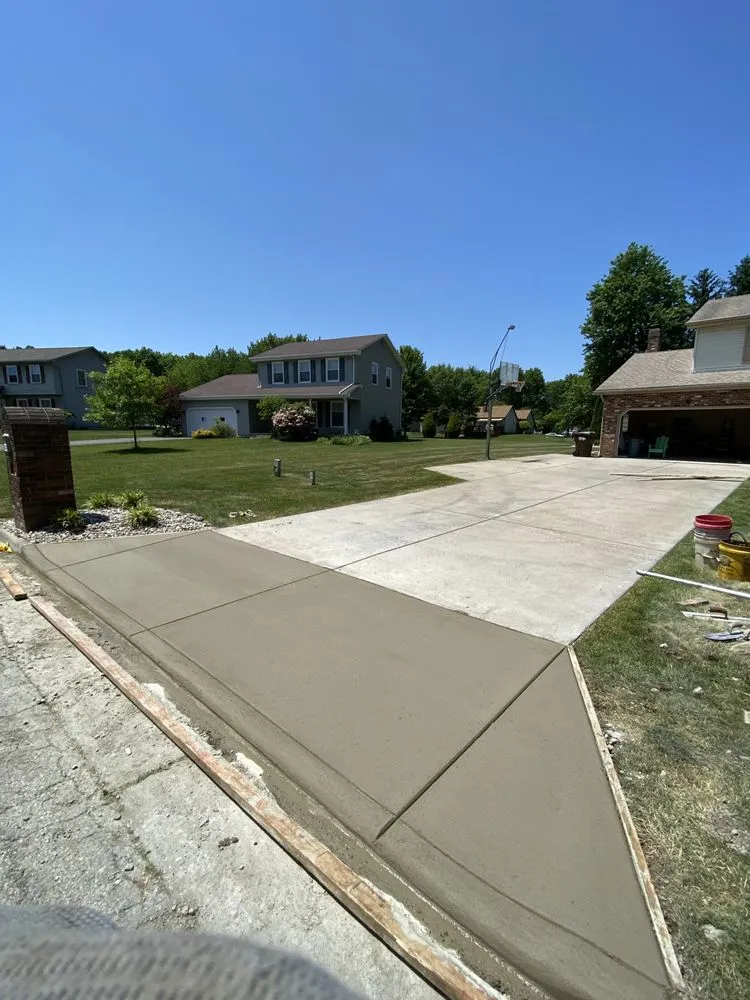 Expert lawn mowing service for year-round maintenance in Sharpsville, PA by Deco Borders & Concrete