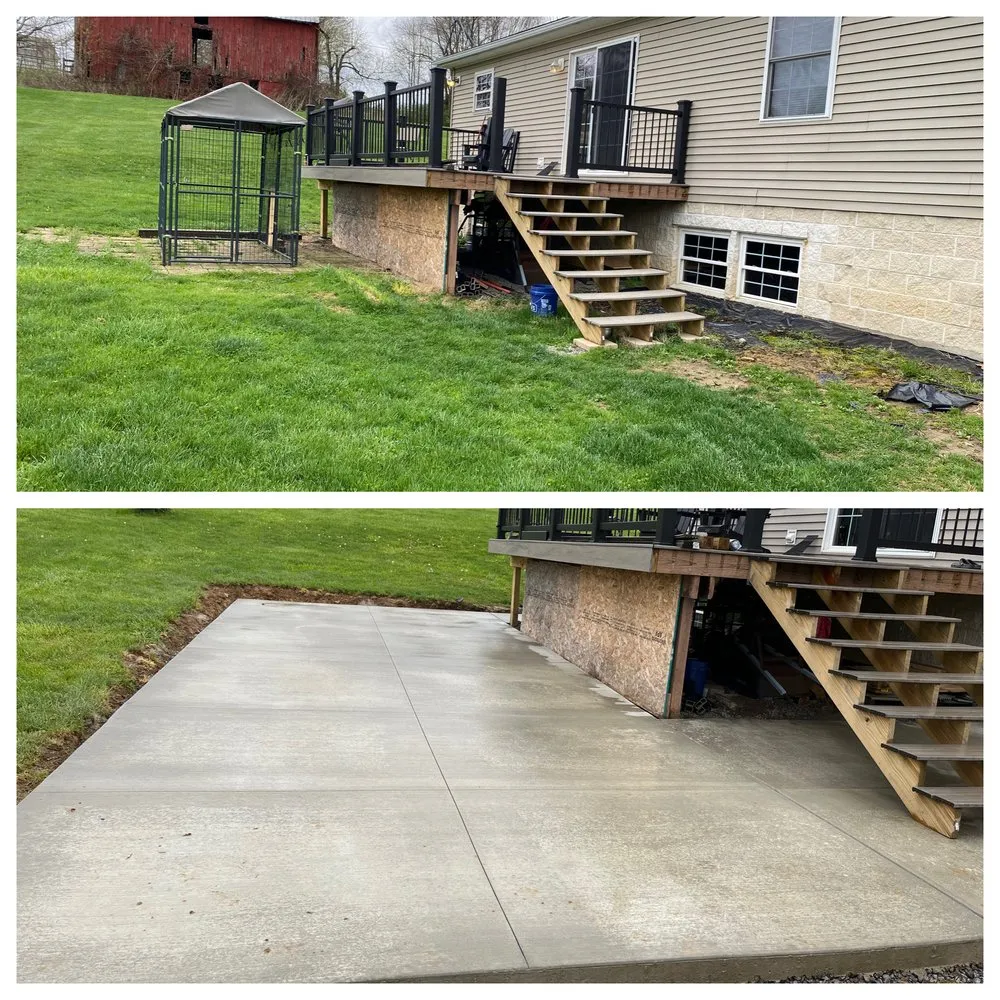 Expert lawn mowing service in Sharpsville, PA by Deco Borders & Concrete