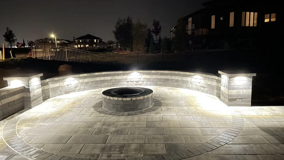 Expert lawn mowing service for outdoor upgrades in Monona, WI by Decorative Brick Paver & Walls Designs