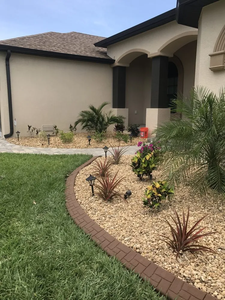 Expert outdoor landscaping in Port Charlotte, FL by Decorative Concrete Curbing & Landscaping