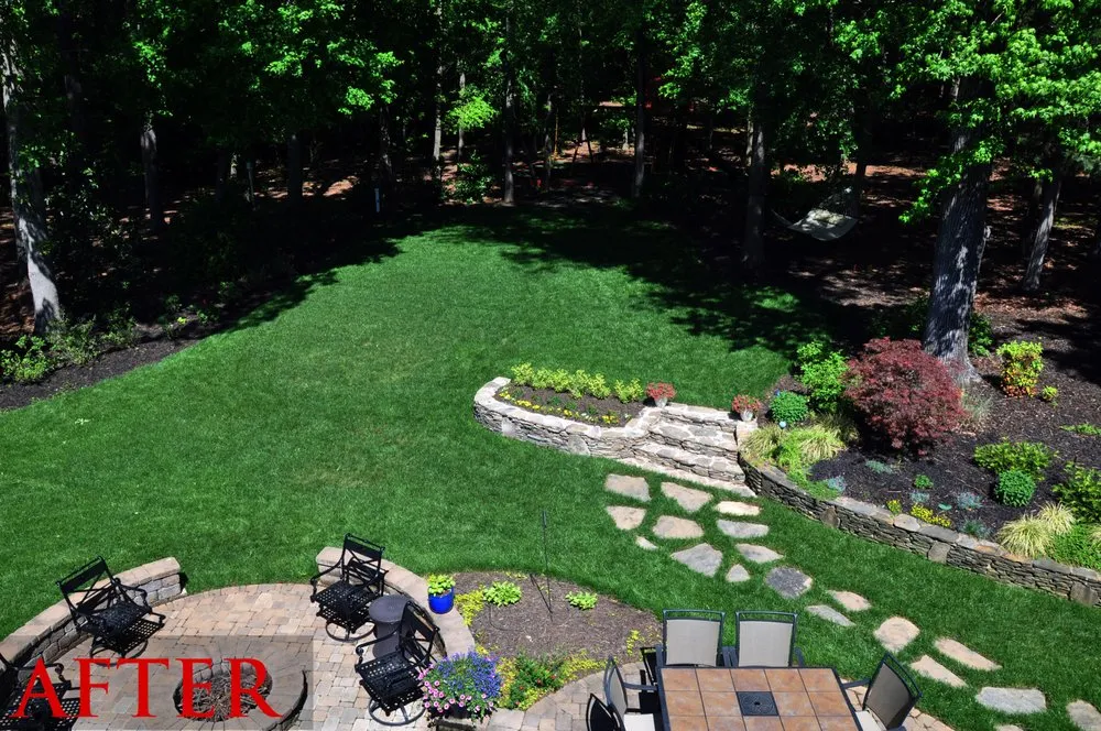 Custom landscape installation experts serving Matthews, NC - Decorative Creations