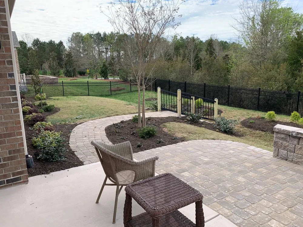 Affordable outdoor landscaping in Matthews, NC by Decorative Creations