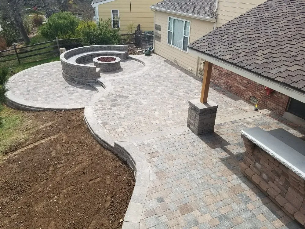 Affordable garden landscaping in Golden, CO by Decorative Landscape Borders