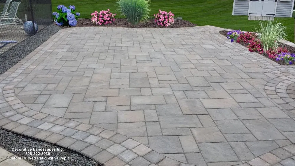 Local landscape installation for outdoor upgrades in Taunton, MA by Decorative Landscapes