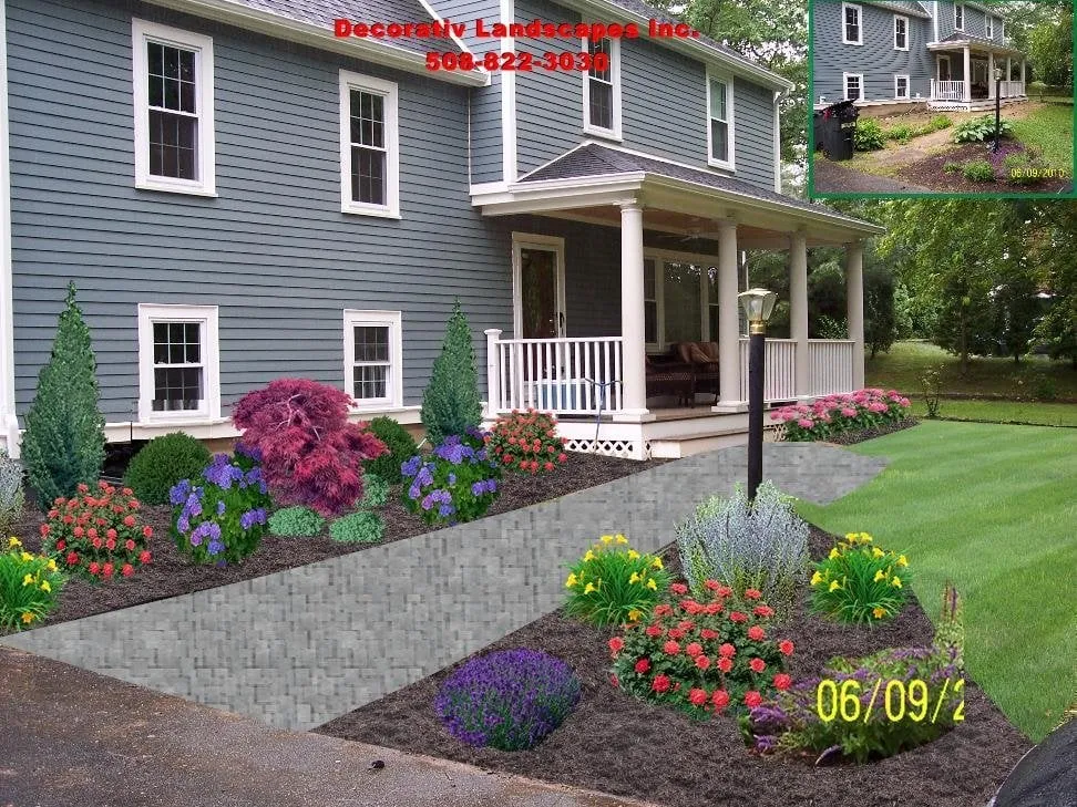 Affordable residential landscaping in Taunton, MA by Decorative Landscapes