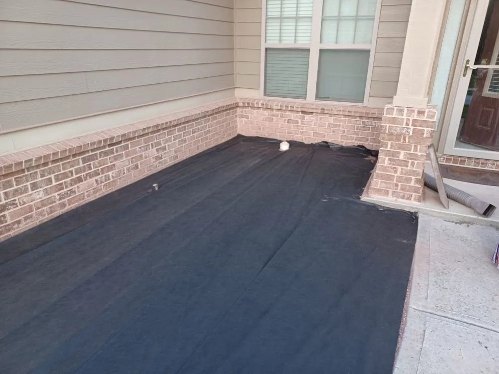 Professional yard cleanup service in Covington, GA by Decosse Landscaping