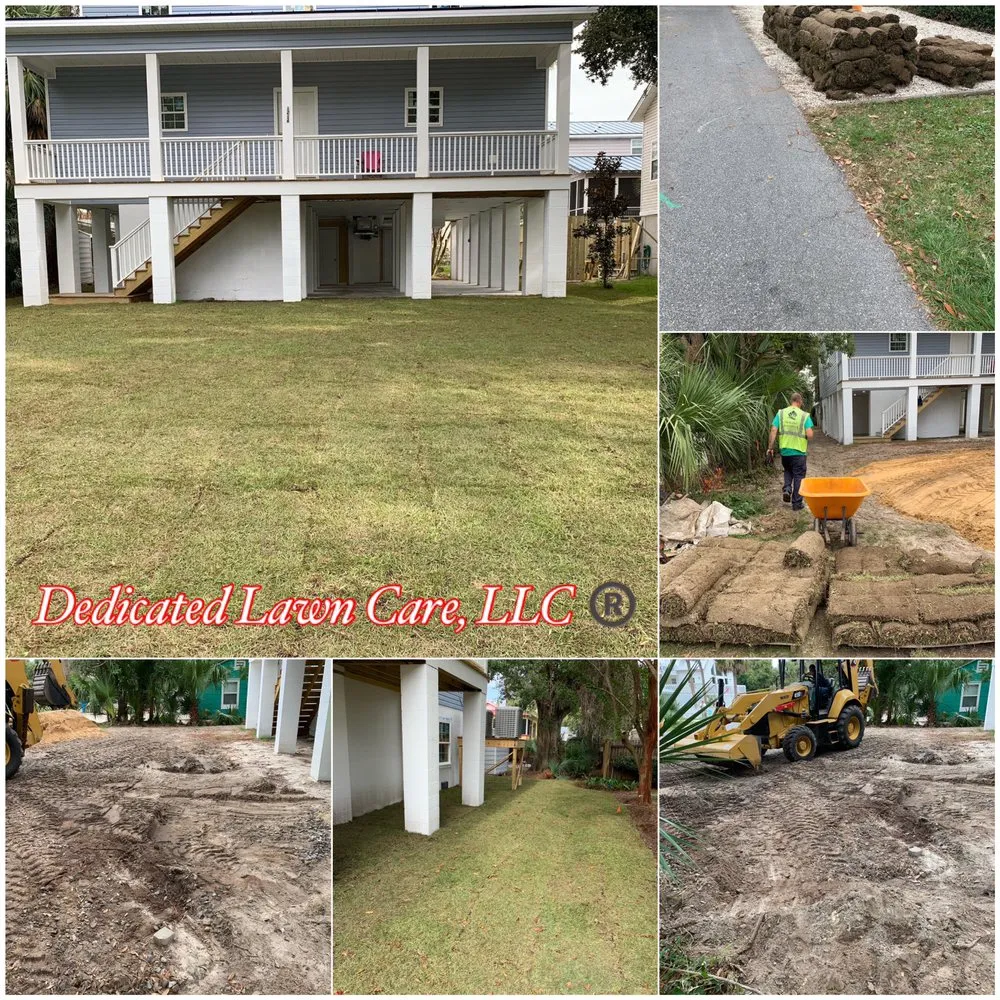 Expert outdoor landscaping for year-round maintenance in Rincon, GA by Dedicated Lawn Care
