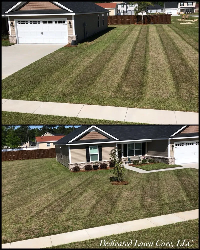 Reliable lawn mowing service for homes across Rincon, GA - Dedicated Lawn Care
