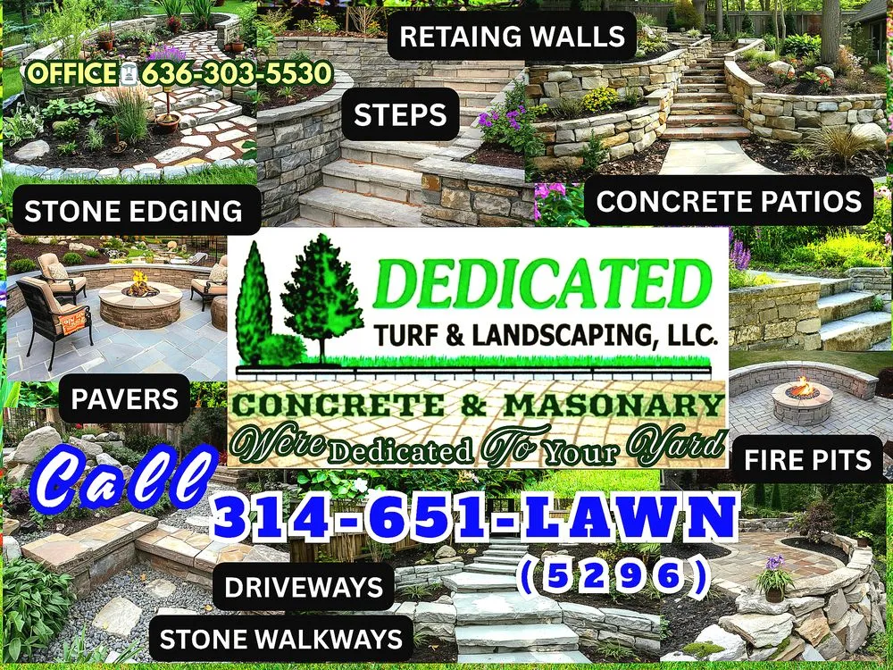 Local garden landscaping in Wildwood, MO - Dedicated Turf & Landscaping
