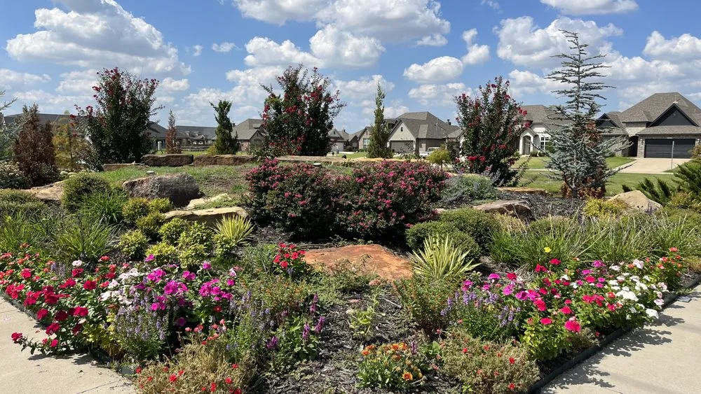 Expert garden landscaping with custom design across Tulsa, OK - DeeDees Bloomers Landscape & Design
