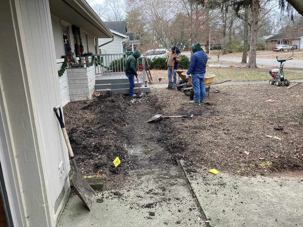 Expert outdoor landscaping for homes in Urbana, IL by Deem Landscaping