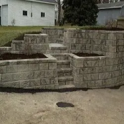 Professional yard cleanup service with custom design in Urbana, IL by Deem Landscaping