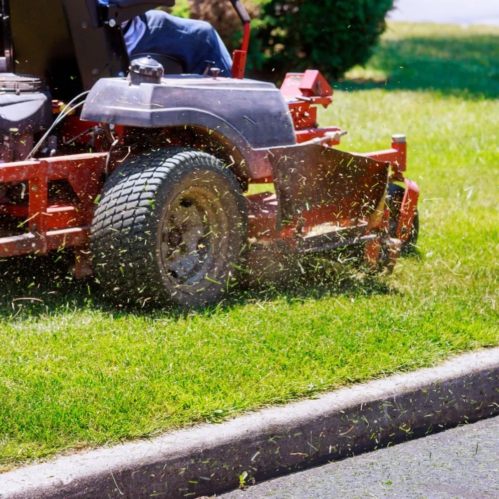 Affordable yard maintenance for beautiful yards in Eagle Mountain, UT by Deep Cuts Lawn Services