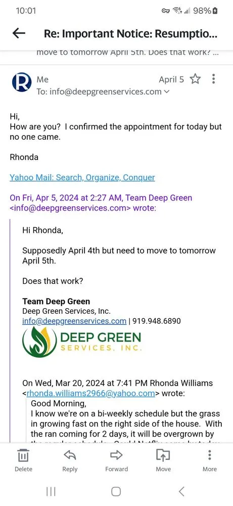 Custom garden landscaping for residential properties in Raleigh, NC by Deep Green Services