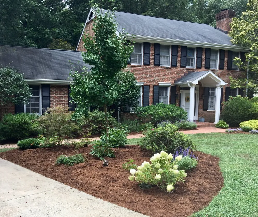 Trusted garden landscaping in Raleigh, NC by Deep Green Services
