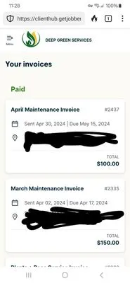 Deep Green Services Logo