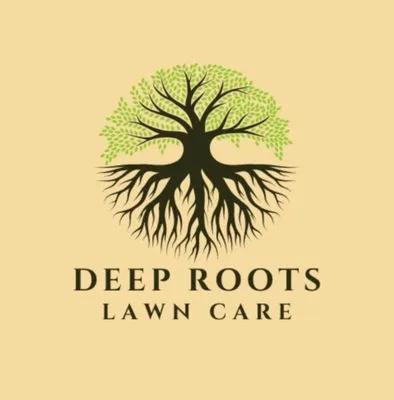 Deep Roots Lawn Care Logo