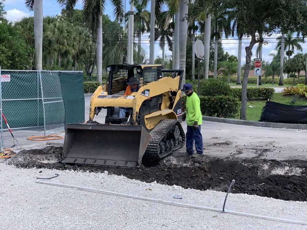 Local yard cleanup service near you in Pompano Beach, FL by Deep Roots Services