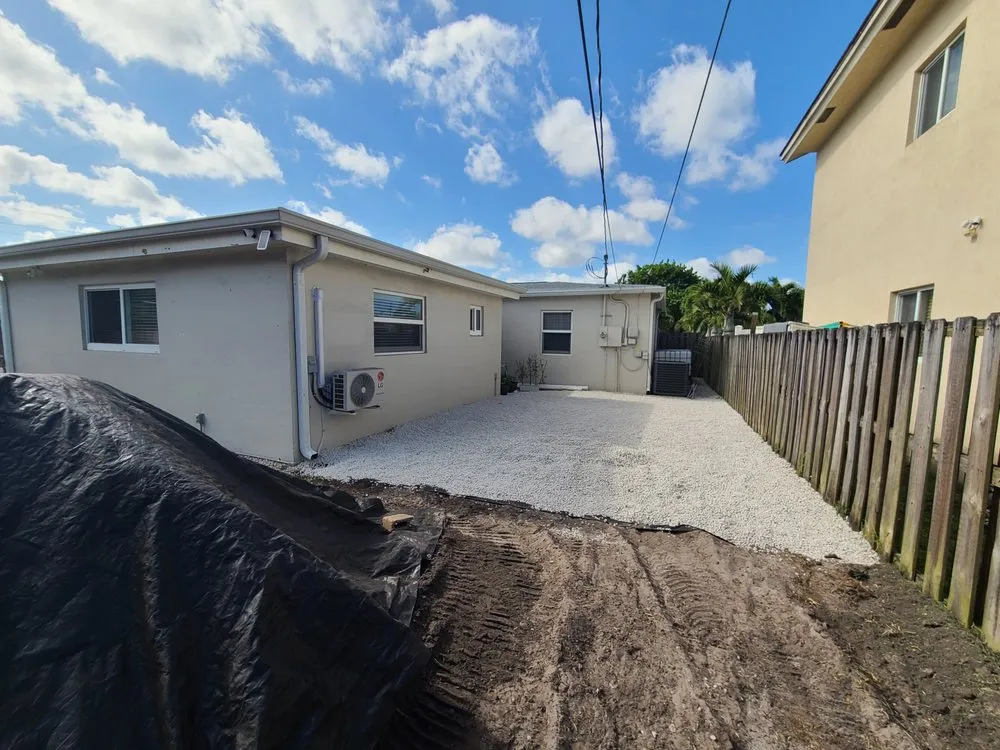 Affordable lawn care service with custom design in Pompano Beach, FL by Deep Roots Services