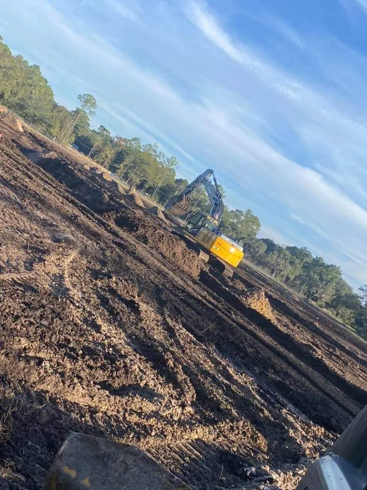 Affordable residential landscaping with custom design in Callahan, FL by Deep South Development Group