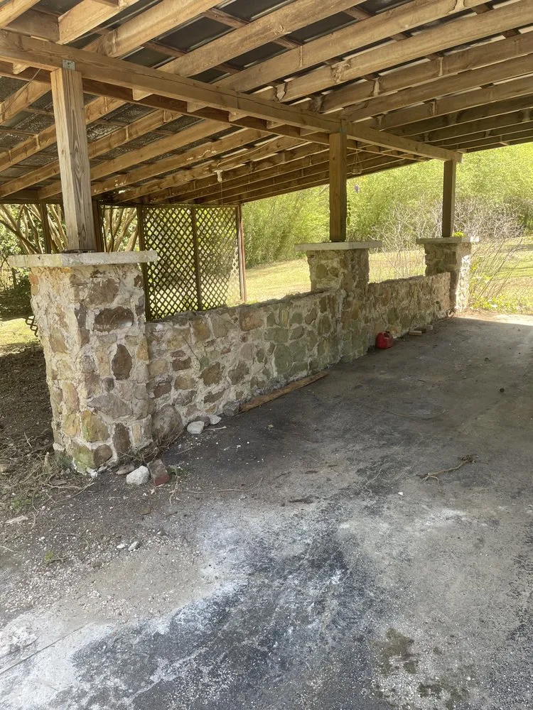 Local landscape installation in Jasper, AL by Deep South Excavation And Landscaping