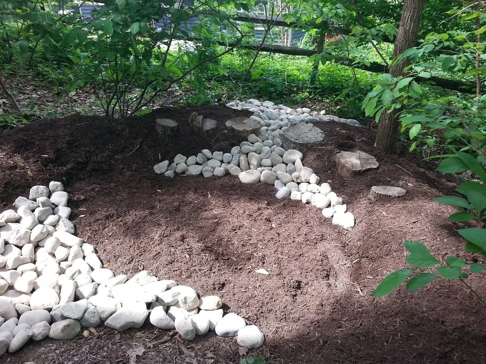 Professional lawn mowing service for year-round maintenance in Thurmont, MD by Deeply Rooted Design