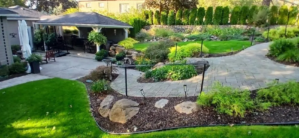 Affordable outdoor landscaping in Coeur d'Alene, ID by Deeply Rooted Landscapes