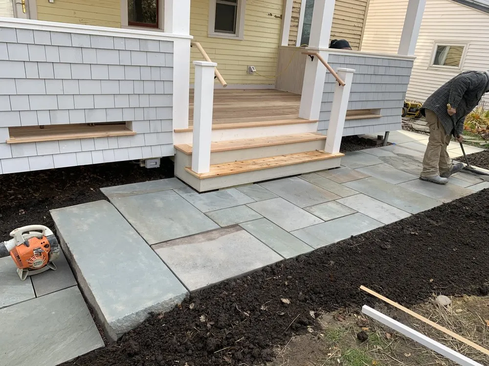 Custom landscape installation for beautiful yards across Fairfax, VT - Deeply Rooted Landscapes