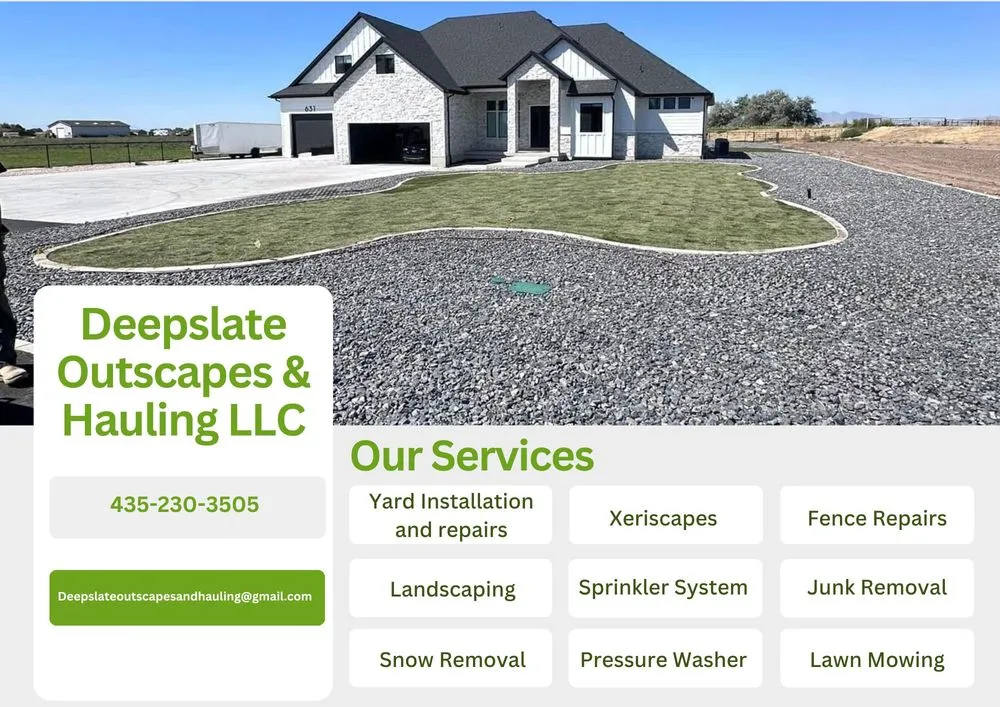 Expert garden landscaping in Tremonton, UT by Deepslate Outscapes & Hauling