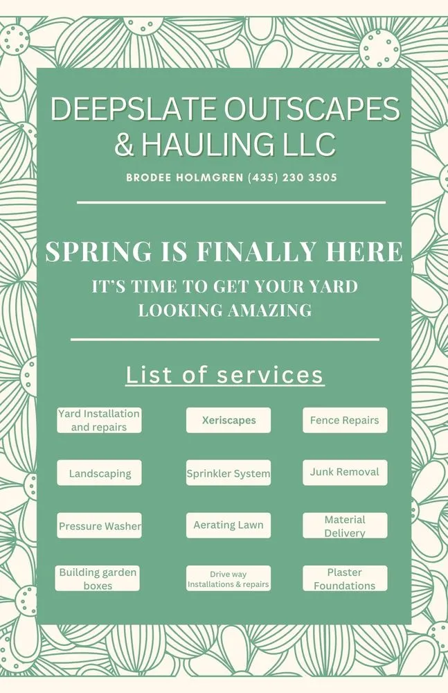 Custom landscaping services in Tremonton, UT - Deepslate Outscapes & Hauling