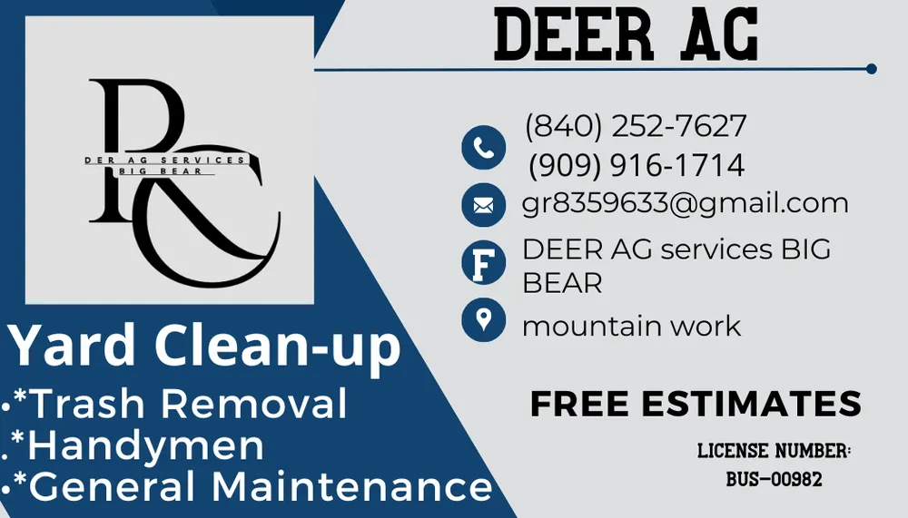 Trusted residential landscaping in Big Bear City, CA by Deer AG
