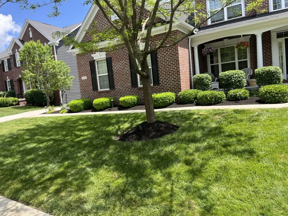 Custom yard cleanup service for homes across Noblesville, IN - Deer Landscaping