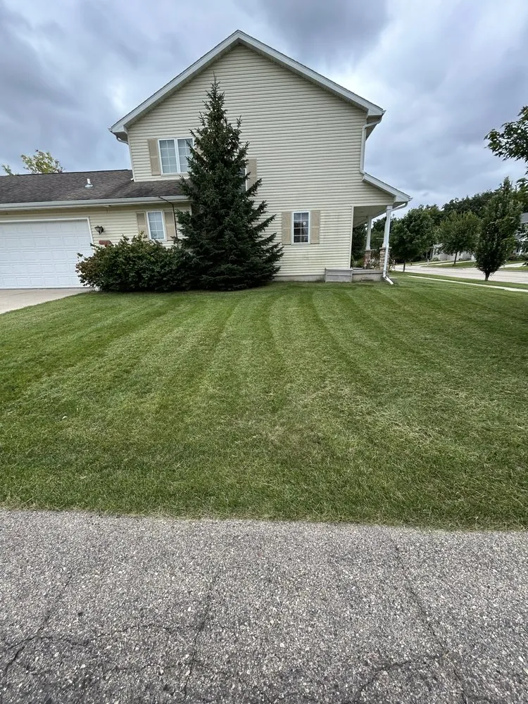 Custom outdoor landscaping in Deerfield, WI by Deerfield Lawn Care