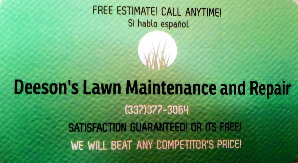 Affordable garden landscaping experts serving Sulphur, LA - Deeson's Lawn Maintenance And Repair