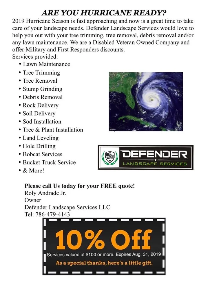 Expert garden landscaping for residential properties across Homestead, FL - Defender Landscape Services