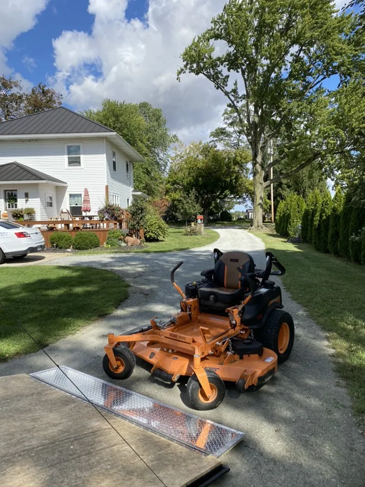 Professional yard cleanup service for residential properties in Warsaw, IN by Defender Logistical and Property Solutions