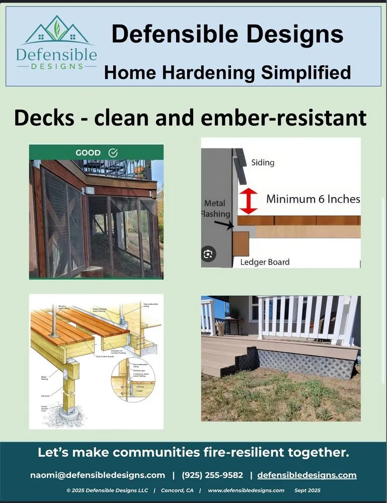 Expert outdoor landscaping in Orinda, CA by Defensible Designs