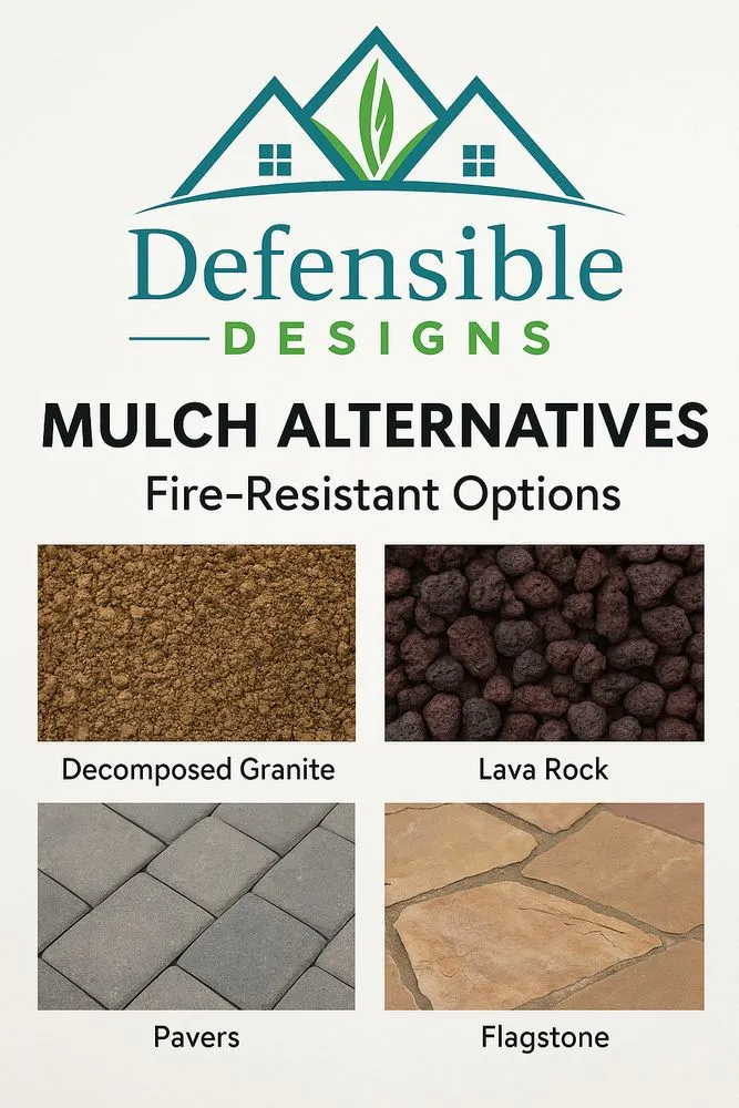 Expert yard maintenance with custom design in Orinda, CA by Defensible Designs