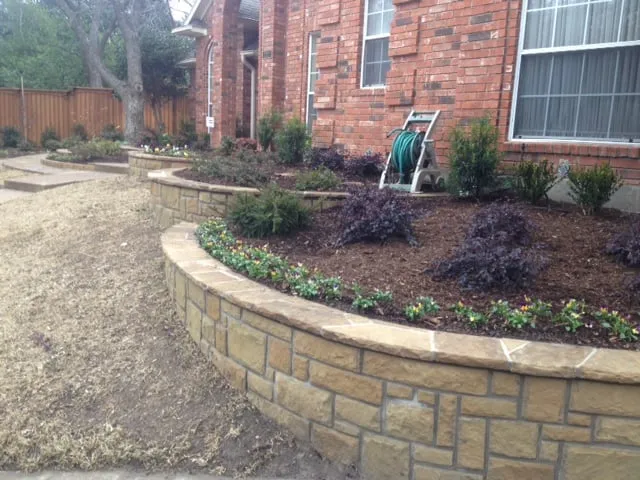 Professional yard maintenance in Garland, TX by DeFeo's Landscaping & Lawn Care