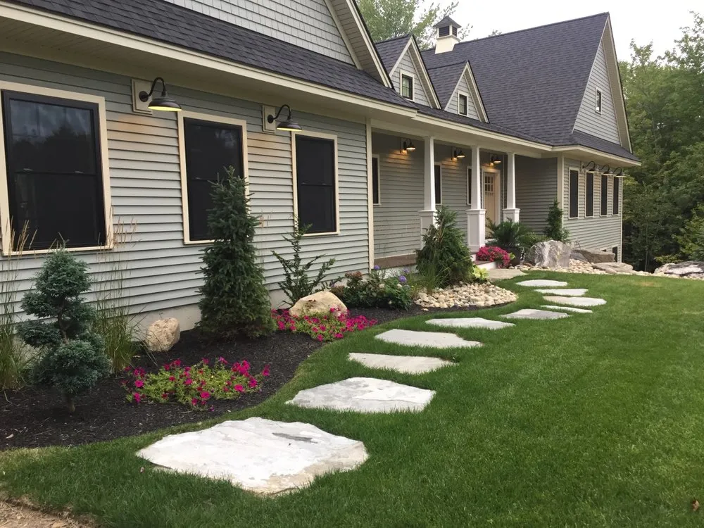 Local landscaping services for residential properties in Scarborough, ME by Defining Lines Landscaping