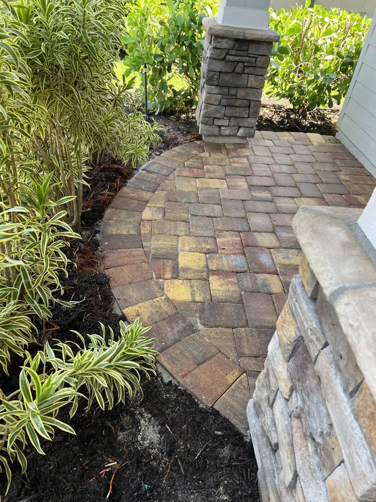 Local landscape installation for homes in Fort Myers, FL by Definite Pavers