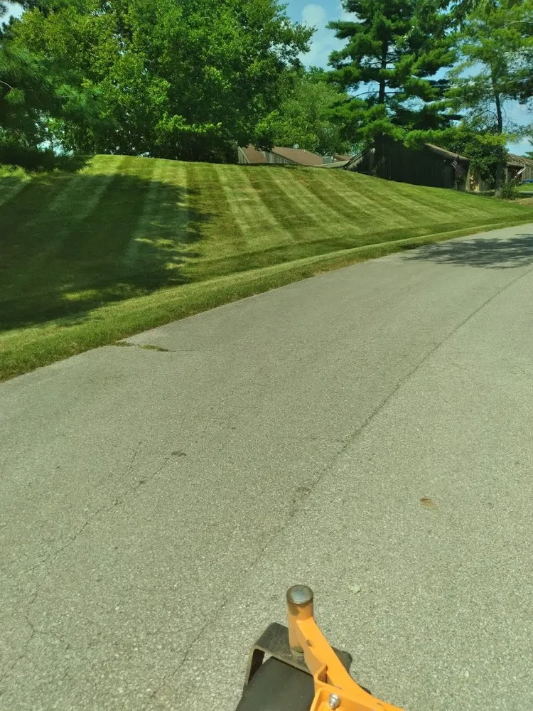 Custom landscape installation in Linton, IN - Definitive Cut