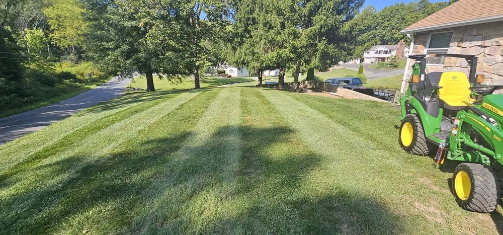 Affordable outdoor landscaping for residential properties in Coopersburg, PA by DeFiore's Property Maintenance